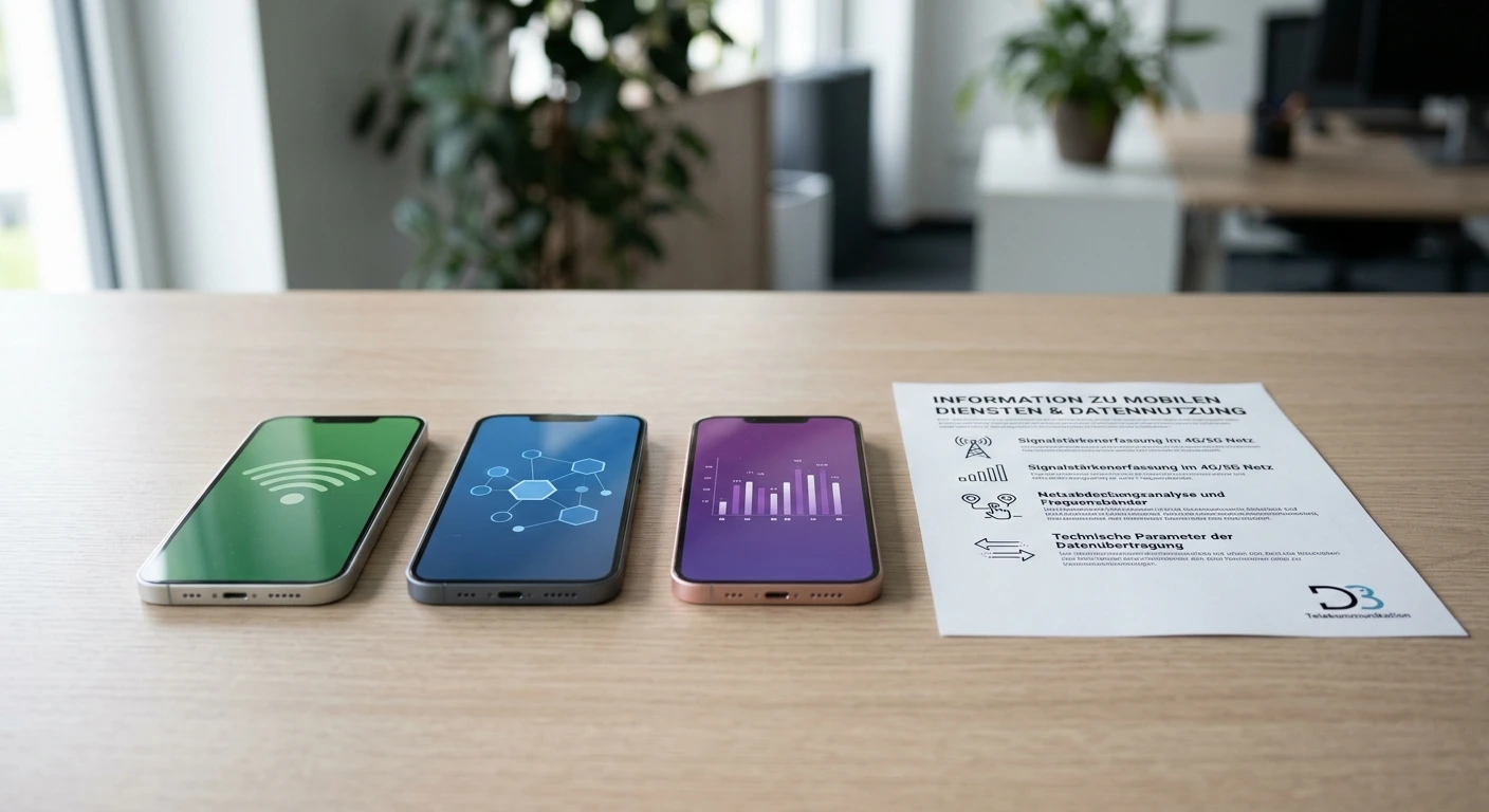 Österreichische Mobilfunkabrechnung mit drei neutralen Netzzugängen