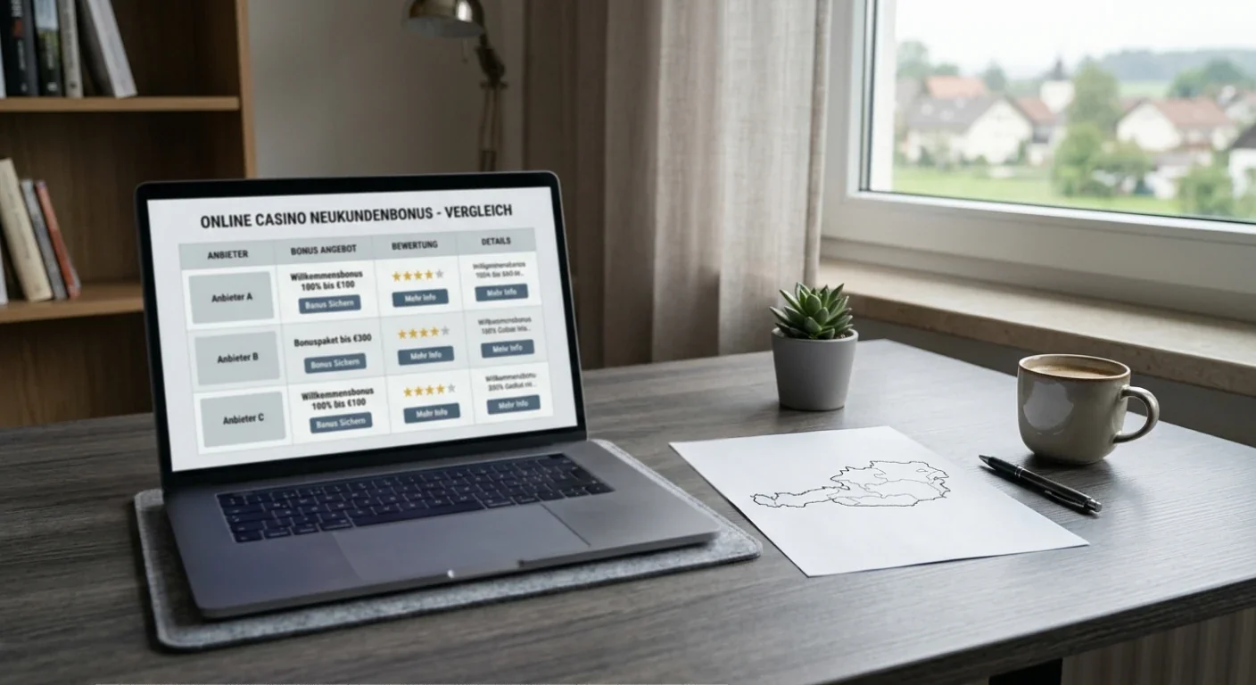 Online-Casino-Neukundenbonus Österreich 2026